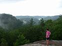 Young girl enjoying the view